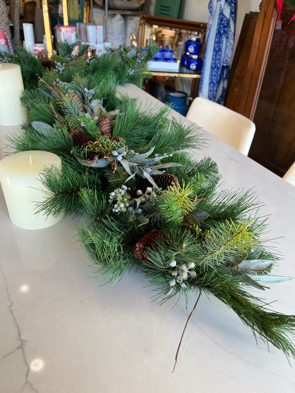 New England Christmas Swag