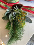 Pine Cone Christmas Stem