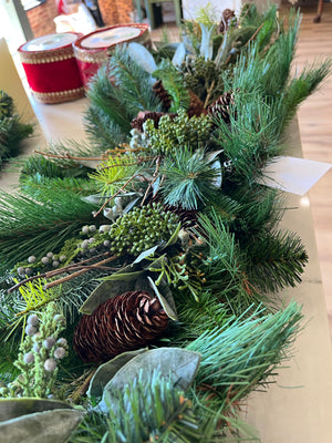 New England Christmas Swag