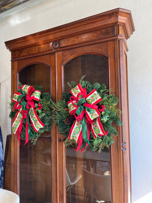 Christmas Wreath with Bow