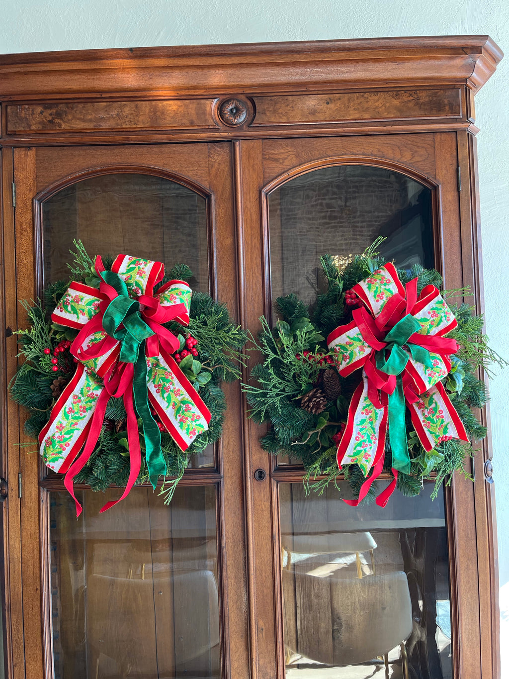 Christmas Wreath with Bow