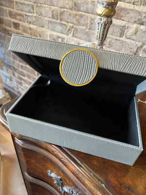 Charcoal Jewelry Box