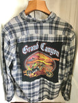 Toss Vintage washed flannel with Grand  Canyon National Park Flannel