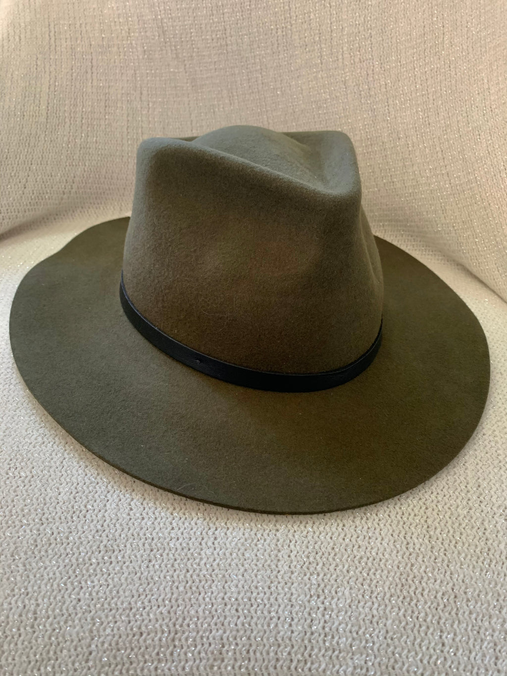 Olive Unisex Wide Brim Hat