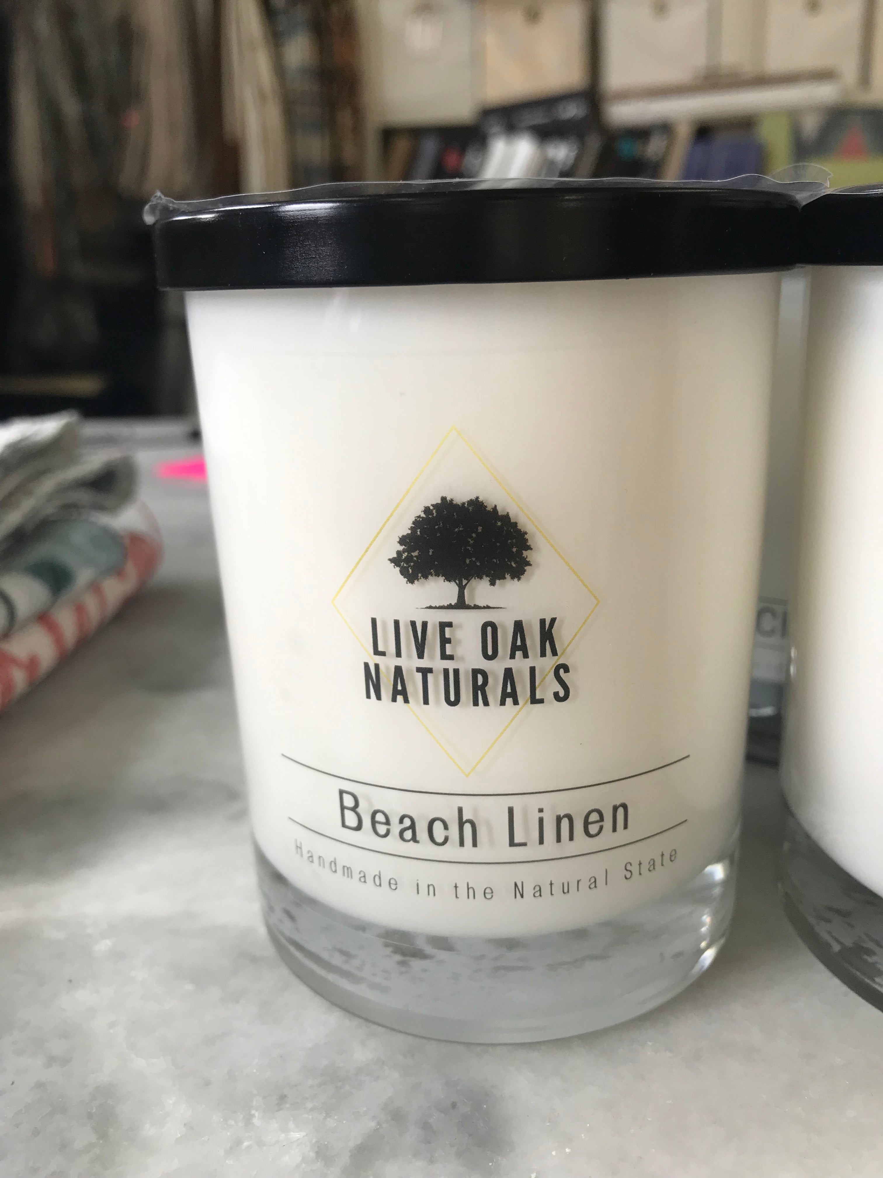 Beach Linen Live Oak Naturals Candle