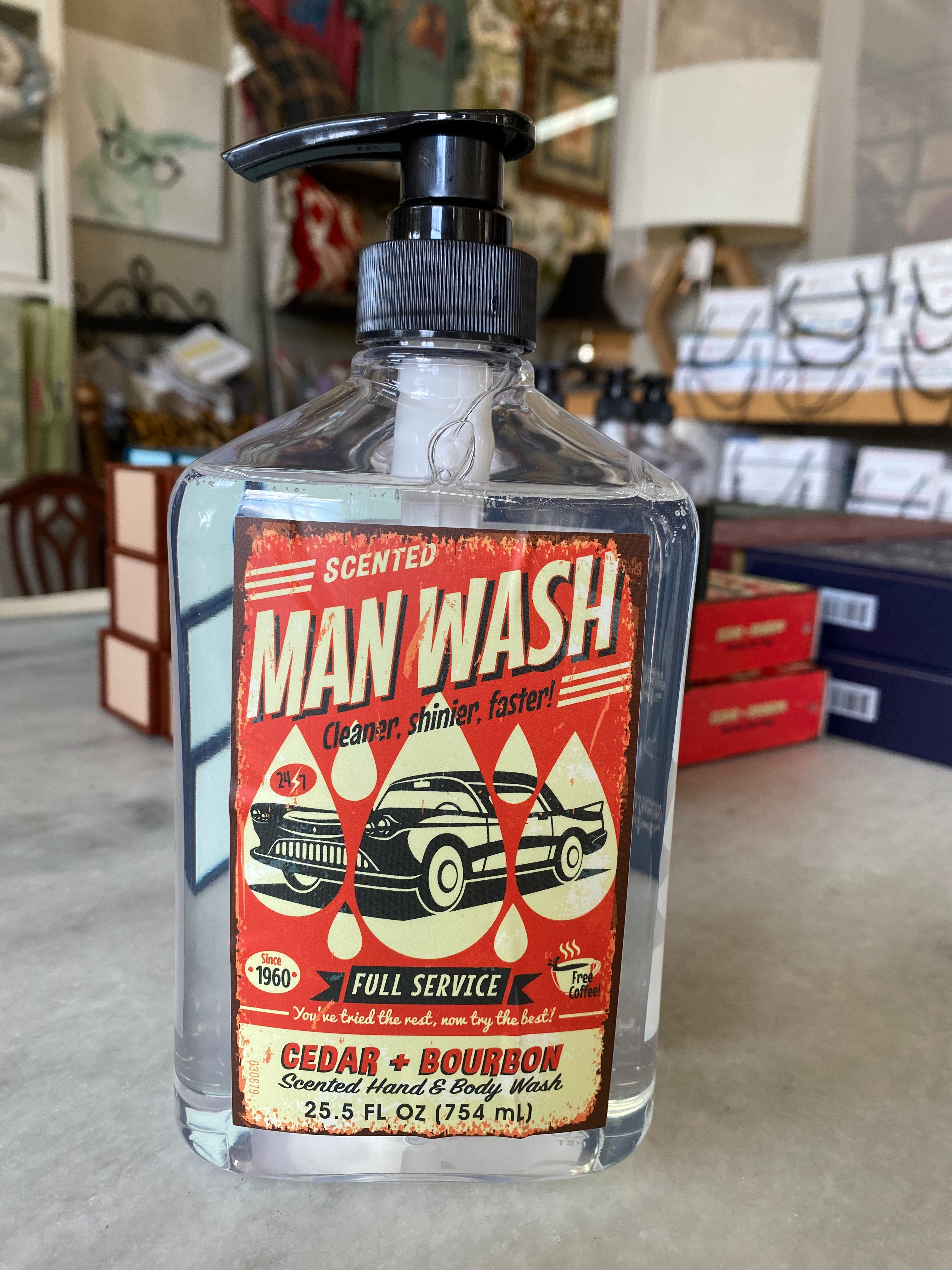 Cedar & Bourbon Man Wash