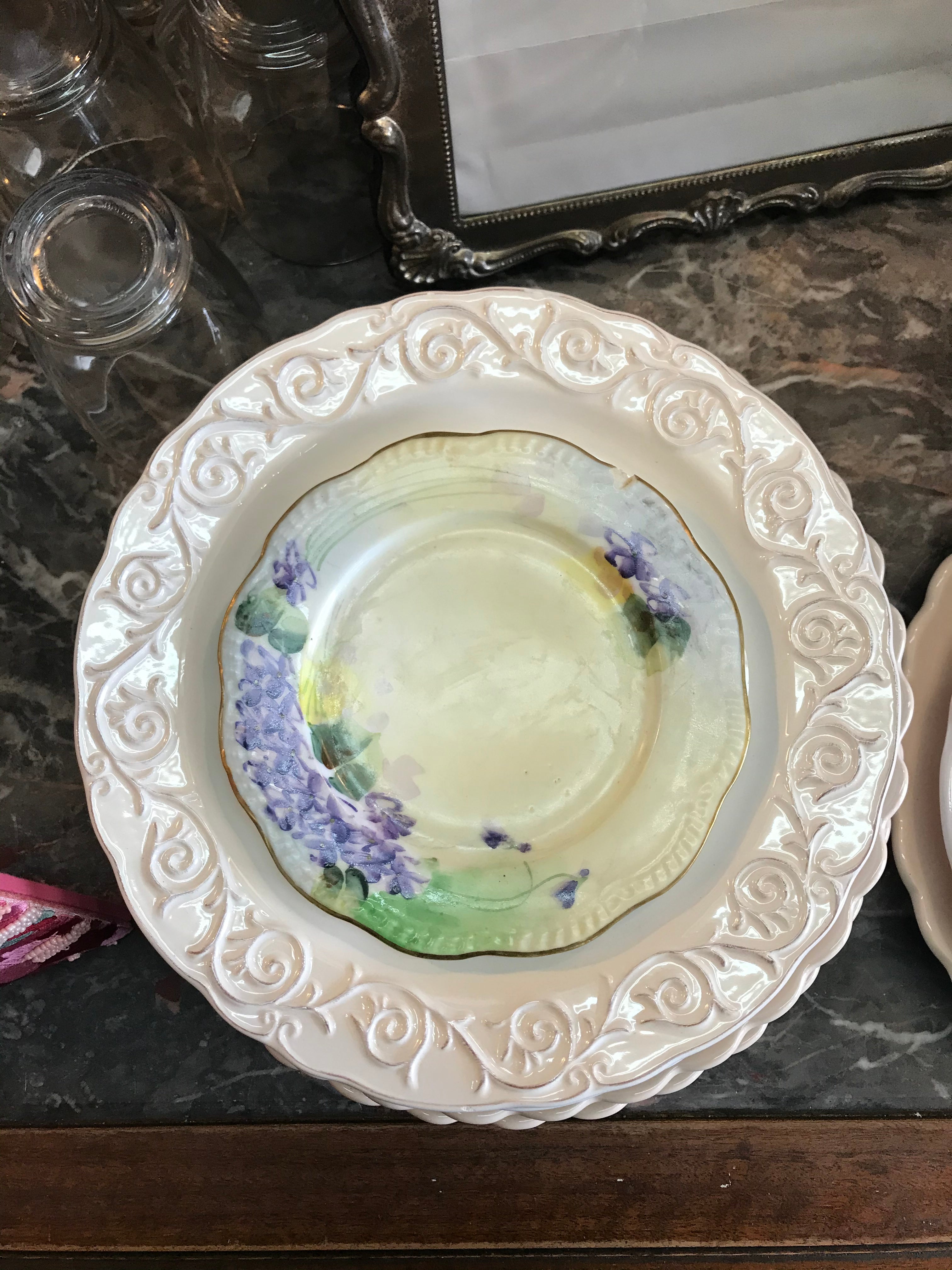 Hand Painted Plate DC