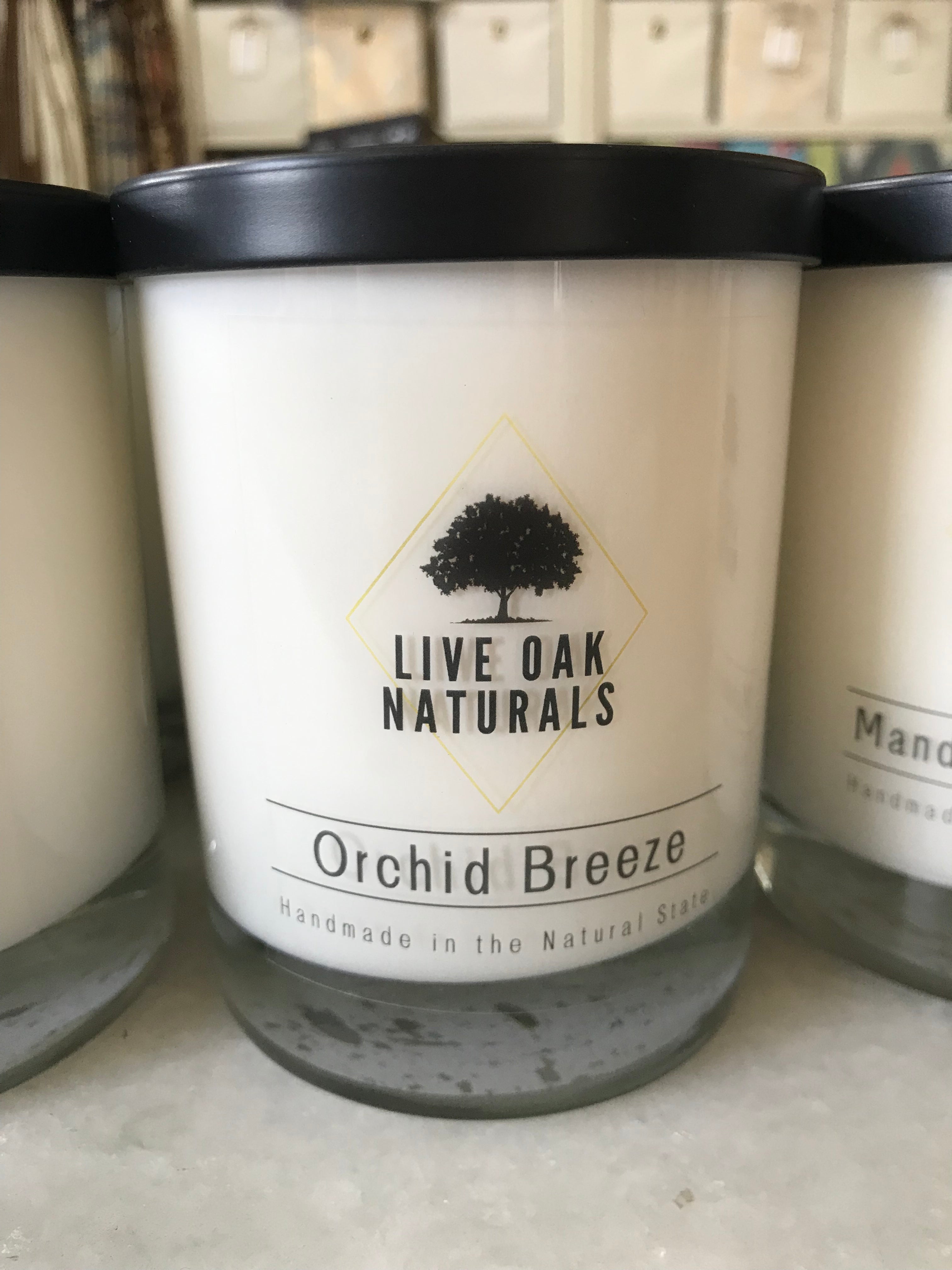 Orchid Breeze Live Oak Naturals Candle
