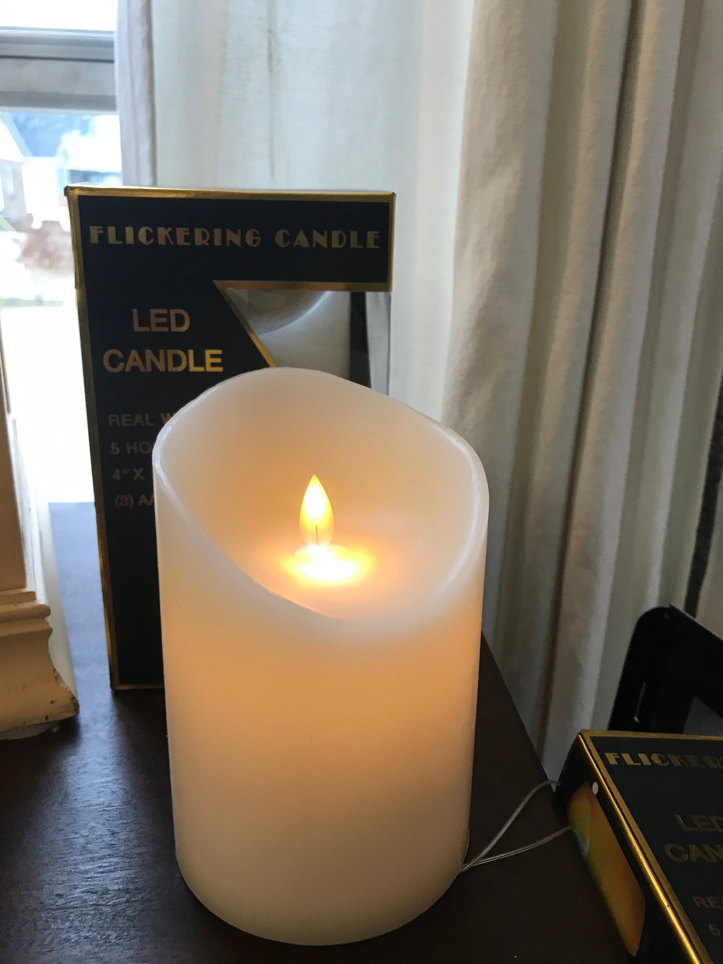 Luminara Real Flame Effect Candle