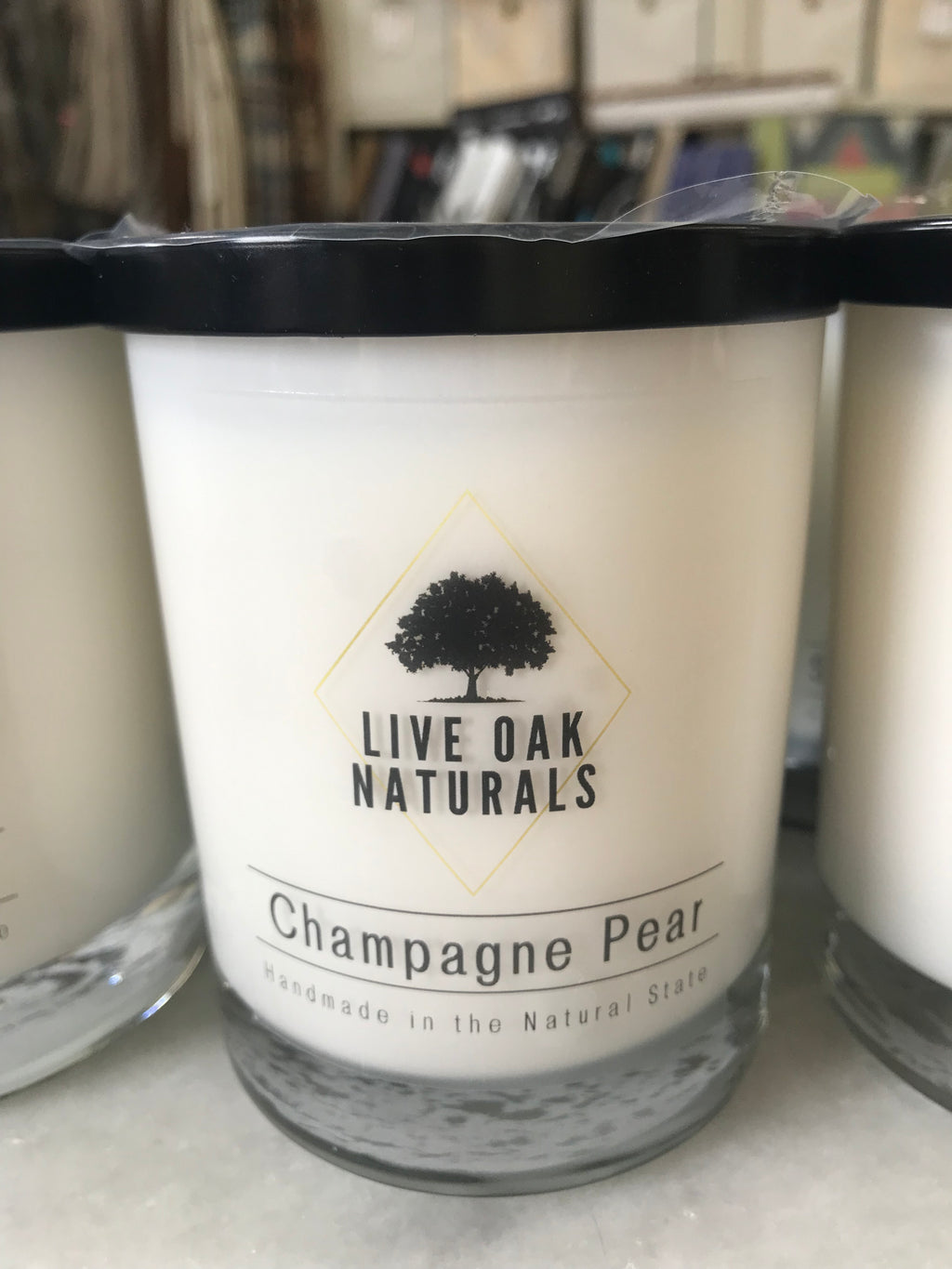 Champagne Pear Live Oak Naturals Candle