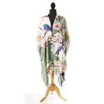 Blossom & Birds Long Kimono