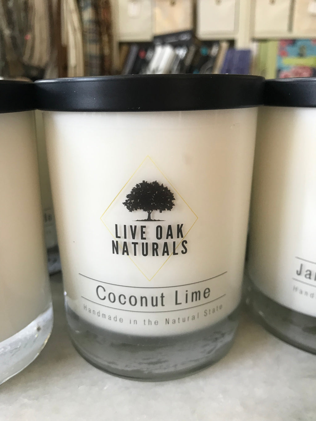 Coconut Lime Live Oak Naturals Candle