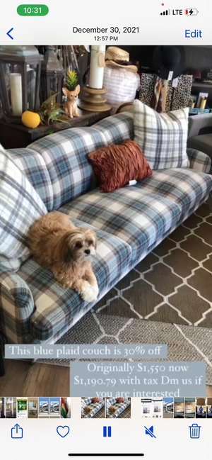 Upholstered  Sofa