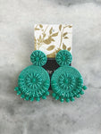 Camel Threads Turquoise Beaded Earrings