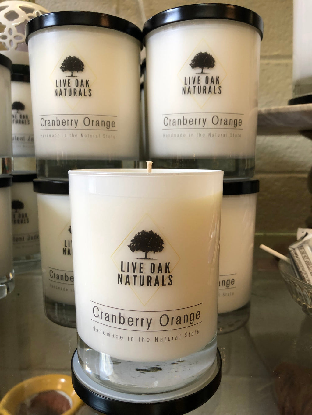 Cranberry Orange Live Oak Naturals Candle