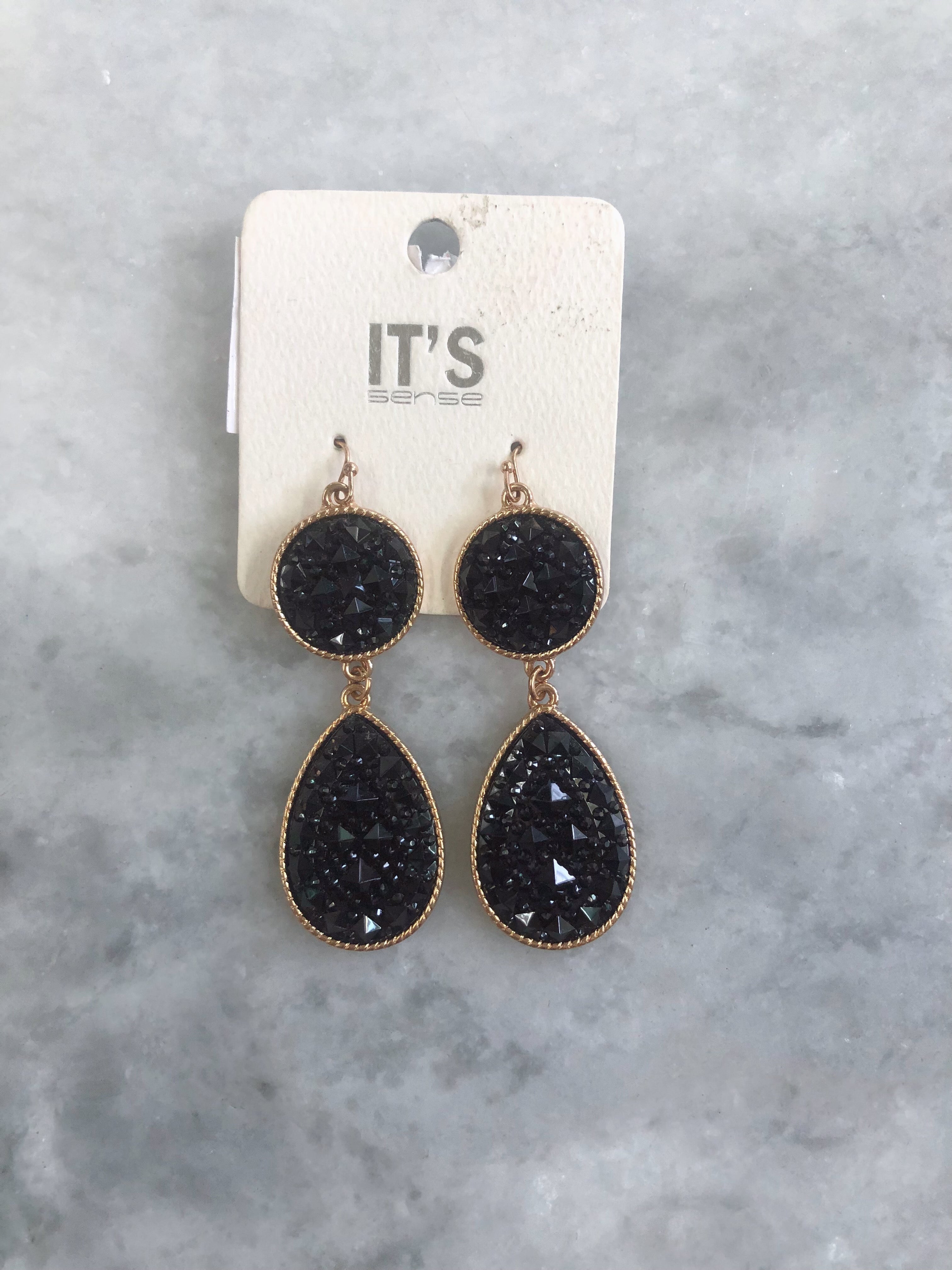 It’s Black Earrings