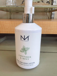 Niven Morgan Lavender & Mint Hand and Body Lotion